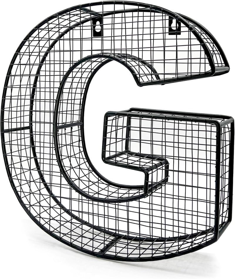 Oeno Wine Cork Holder Metal Display Collector Full Alphabet Display Letters & More (G) - Image 4